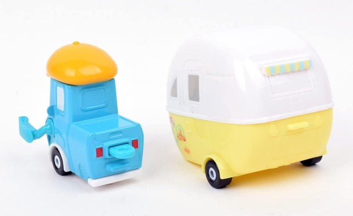 Lisslune | Robocar Poli Diecast Adventure Camp Set with Academy Model Vehicle #S83405