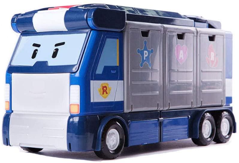 Lisslune | Robocar Poli Mobile Transforming Adventure Playset with Diecast Vehicle