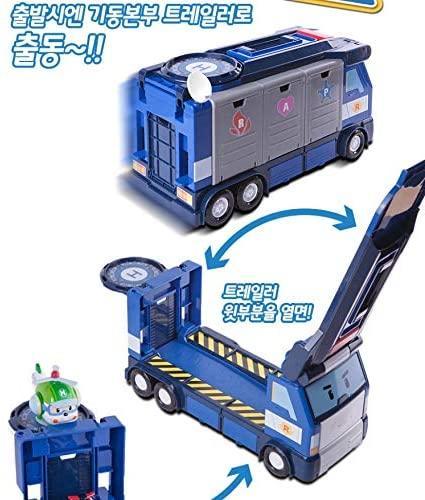 Lisslune | Robocar Poli Mobile Transforming Adventure Playset with Diecast Vehicle