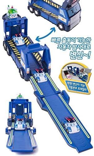 Lisslune | Robocar Poli Mobile Transforming Adventure Playset with Diecast Vehicle