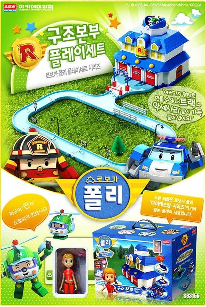 Lisslune | Robocar Poli Rescue Mission Playset - Adventure Center for Kids