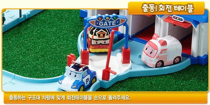Lisslune | Robocar Poli Rescue Mission Playset - Adventure Center for Kids