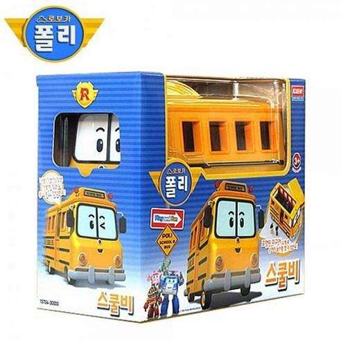 Lisslune | Robocar Poli Adventure School Bee Bus Playset with 4 Character Figures