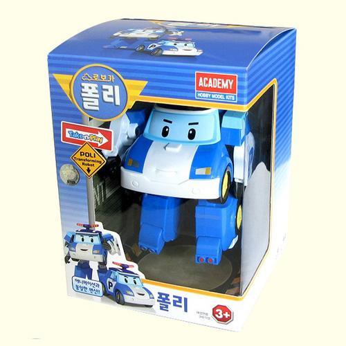 Lisslune | Robocar Poli Transforming Model Kit by Academy Plastic #S83171