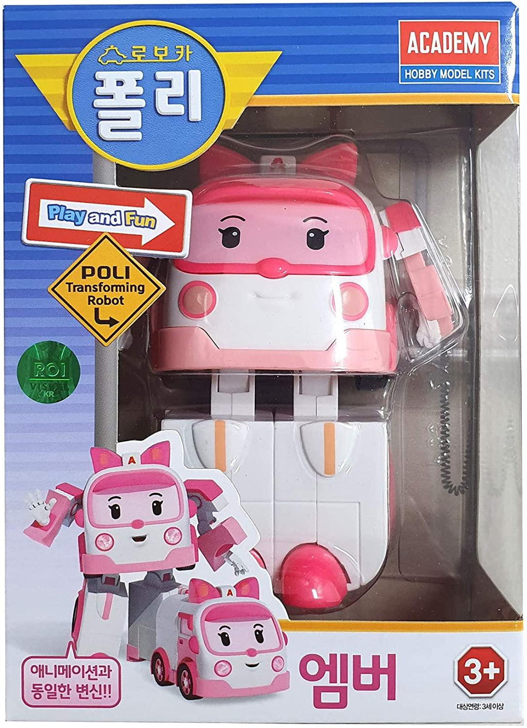 Lisslune | Transformable Amber Adventure Toy from Robocar Poli