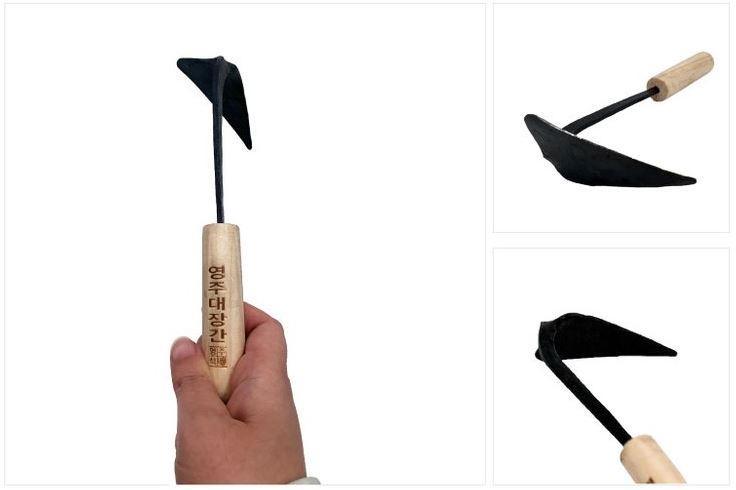 Lisslune | Korean Master Handcrafted Garden Hoe at No-Ki, Seok: Artisan Quality Tools for Garden Enthusiasts