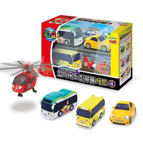 Lisslune | Tayo the Little Bus Adventure Mini Car Collection with AIR, PEANUT, CHILD, and SHINE