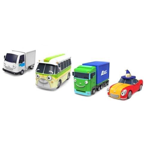 Lisslune | Tayo the Little Bus Limited Edition Mini Car Collection - Ignite Imagination with 4 Beloved Characters!