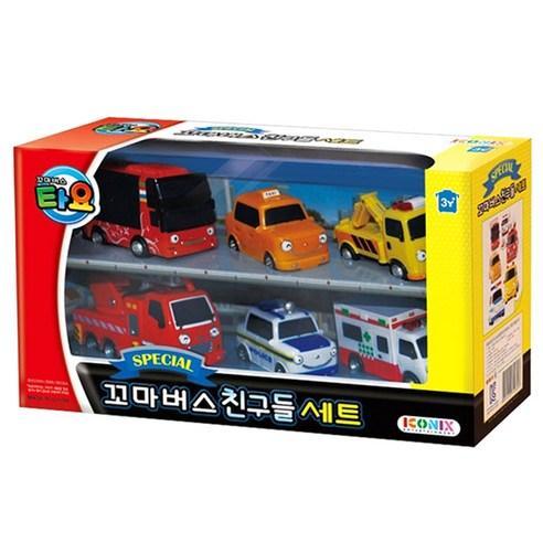 Lisslune | Tayo's Mini Bus Adventure Crew - 6 Character Playset