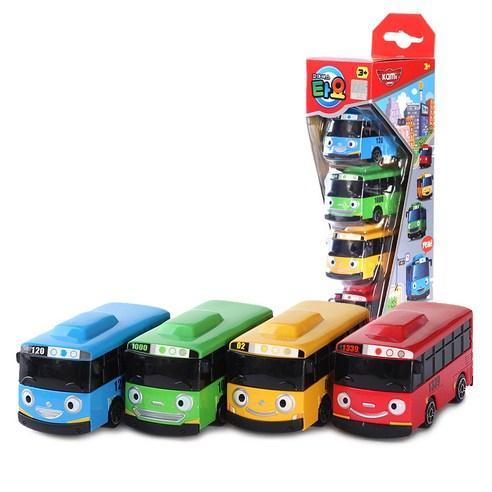 Lisslune | Tayo's Mini Bus Adventure - 4 Character Collectible Set