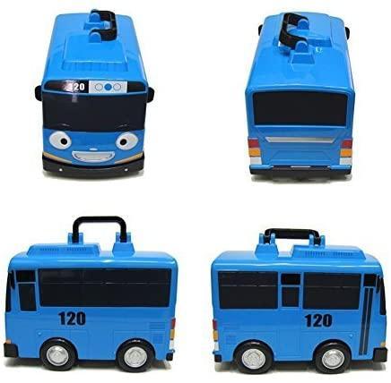 Lisslune | Tayo & Friends Mini Car Storage Carrier with Personalization Stickers - Ultimate Organization Solution