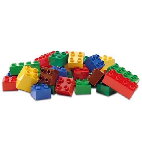 Lisslune | Imaginative Builders: 79-piece Oxford Block Set with Figures and Fun Stickers