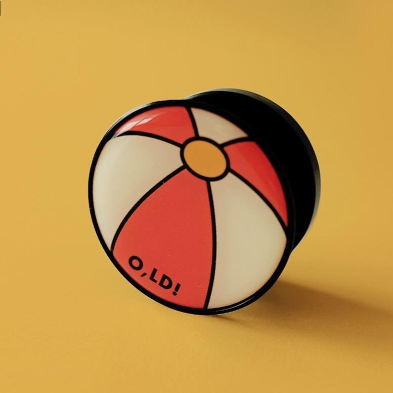 Lisslune | Sunshine Bliss Summer Joy PopGrip: Vibrant Happiness Duo