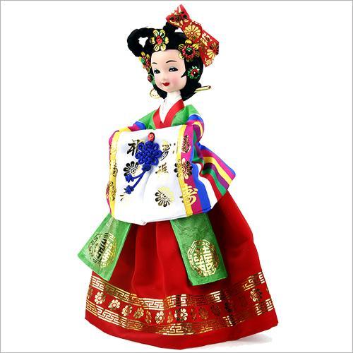 Lisslune | Royal Korean Hanbok Doll - A Cultural Souvenir