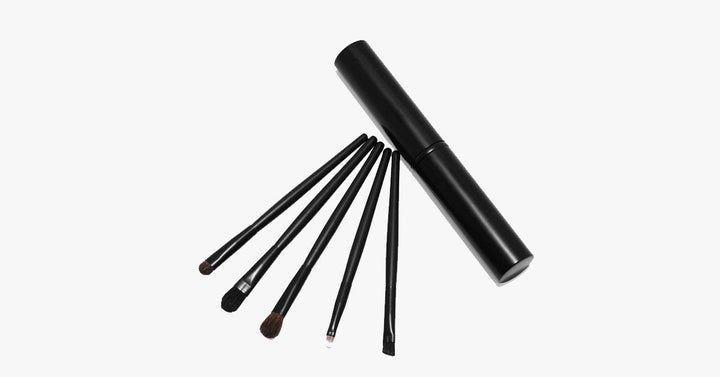 Lisslune | 5-piece professional eyeshadow brush set, perfect for blending eyeshadow - soft bristles provide you with professional results!