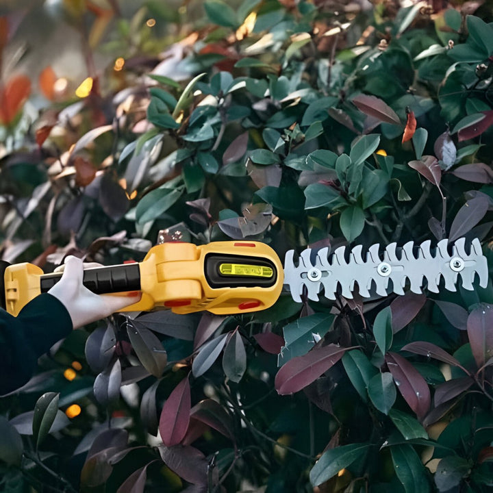 Lisslune | Cordless 2-in-1 Hedge & Shrub Trimmer | Lightweight, Ergonomic & Ideal for Garden Maintenance