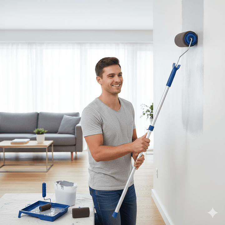 Lisslune | PROFIPRO – 8-in-1 Refillable Painting System for Quick & Mess-Free Wall Makeovers