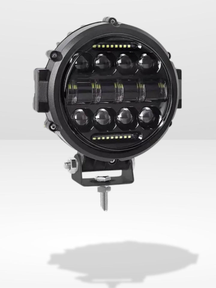 Lisslune | High Power LED Driving Light 7" | Long-Range Car & 4x4 Spotlight