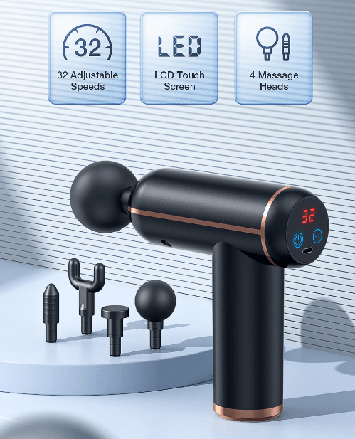 Lisslune | PROMASAGE – Powerful Massage Gun for Deep Muscle Relaxation