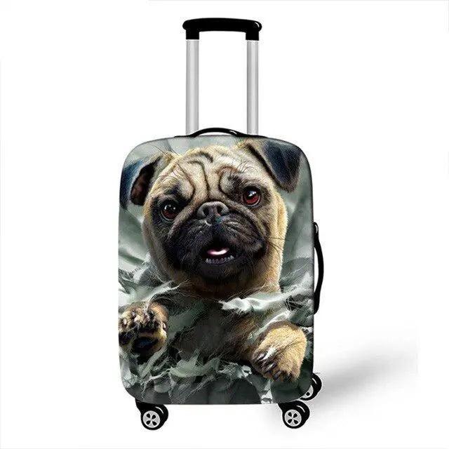 Lisslune | Enchanting Unicorn Neoprene Luggage Cover for 18-32 Inch Luggage
