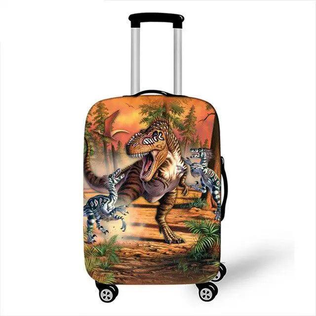 Lisslune | Enchanting Unicorn Neoprene Luggage Cover for 18-32 Inch Luggage