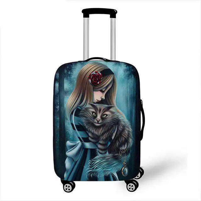 Lisslune | Chic Animal Print XL Luggage Protector - Your Ultimate Travel Defense