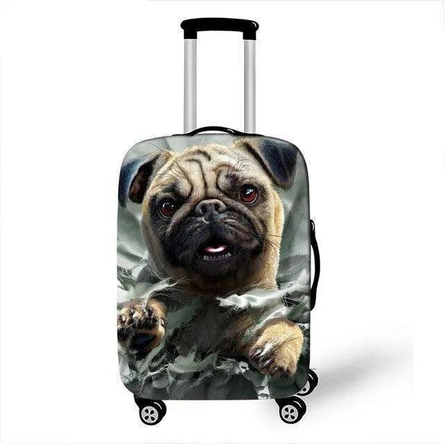 Lisslune | Chic Animal Print XL Luggage Protector - Your Ultimate Travel Defense