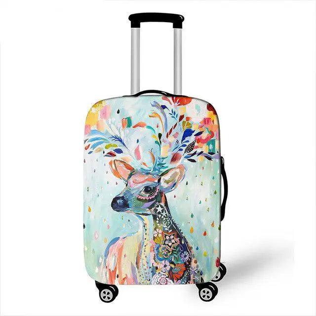 Lisslune | Chic Animal Print XL Luggage Protector - Your Ultimate Travel Defense