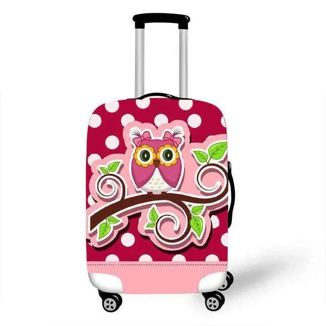 Lisslune | Chic Animal Print XL Luggage Protector - Your Ultimate Travel Defense