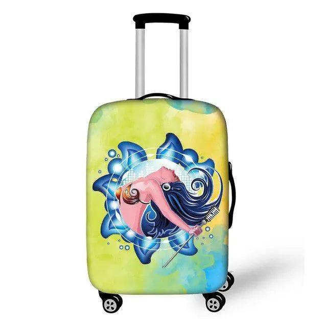 Lisslune | Chic Animal Print XL Luggage Protector - Your Ultimate Travel Defense