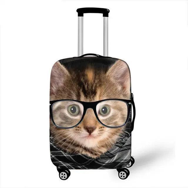 Lisslune | Chic Animal Print XL Luggage Protector - Your Ultimate Travel Defense