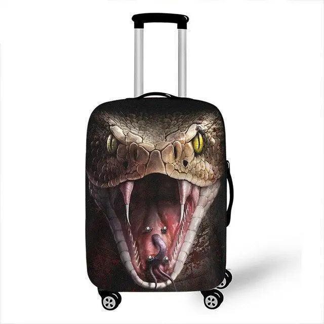 Lisslune | Chic Animal Print XL Luggage Protector - Your Ultimate Travel Defense