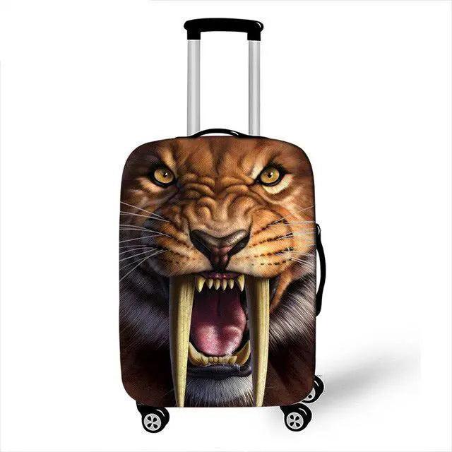 Lisslune | Chic Animal Print XL Luggage Protector - Your Ultimate Travel Defense