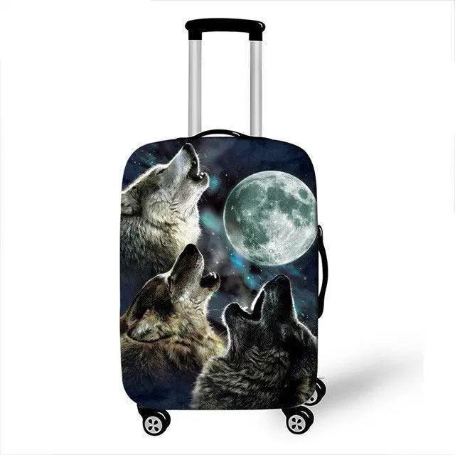 Lisslune | Chic Animal Print XL Luggage Protector - Your Ultimate Travel Defense