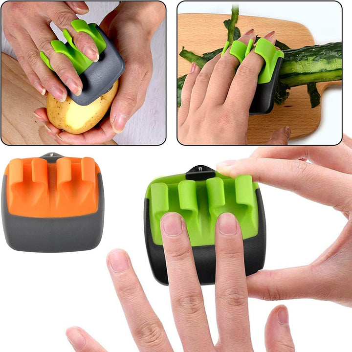Lisslune | Protective Vegetable Peeler – FingerGuard