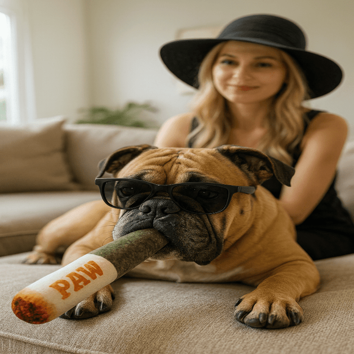 Lisslune | PUFF & PAWS – Plush Joint Toy for Playful Pups