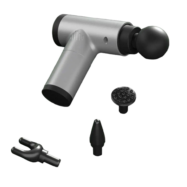 Lisslune | PulsePro Mini – Compact Fascia Gun with 6 Speed Levels & 4 Massage Heads
