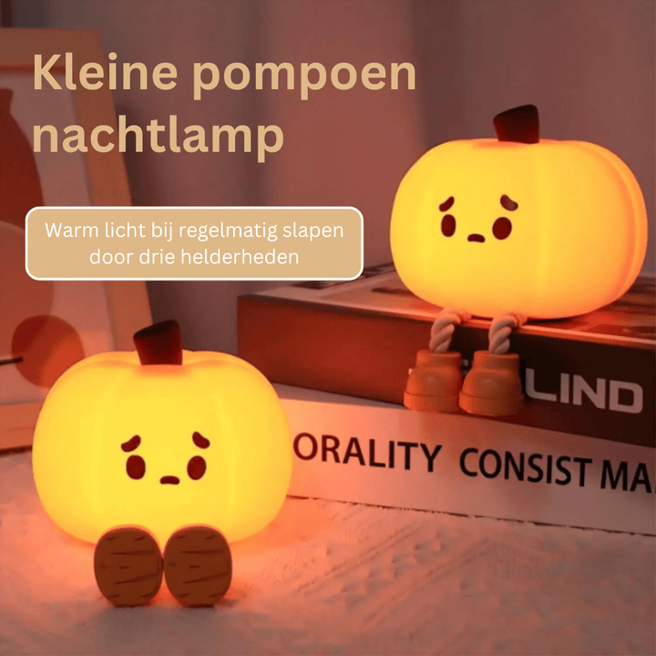 Lisslune | Pumpkinshape – Soothing pumpkin-shaped night light for relaxed children’s sleep