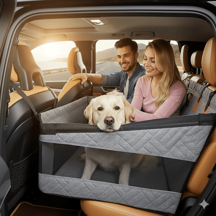 Lisslune | PUPPPROTECTOR Plus – Waterproof Memory Foam Car Seat Mat for Dogs