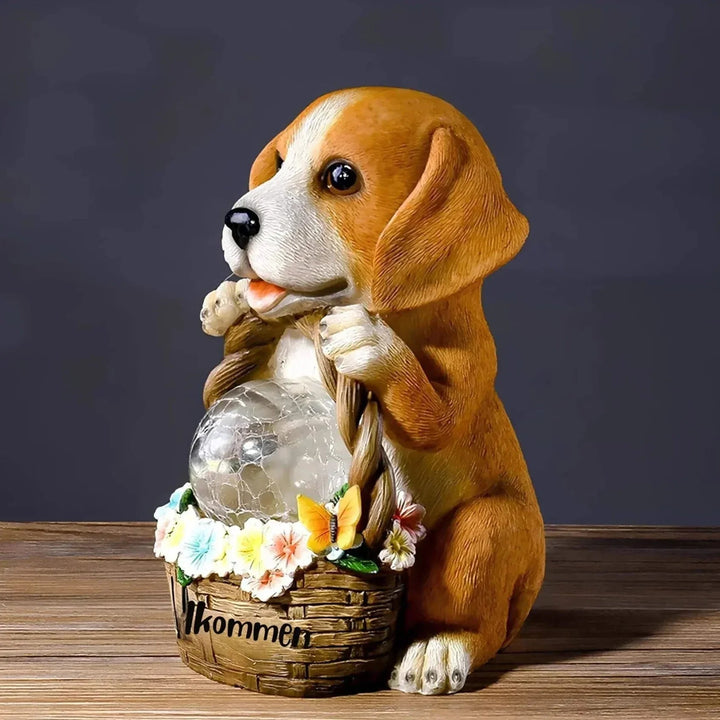 Lisslune | PuppyGlow – Solar-powered lake lamp with cute puppy design