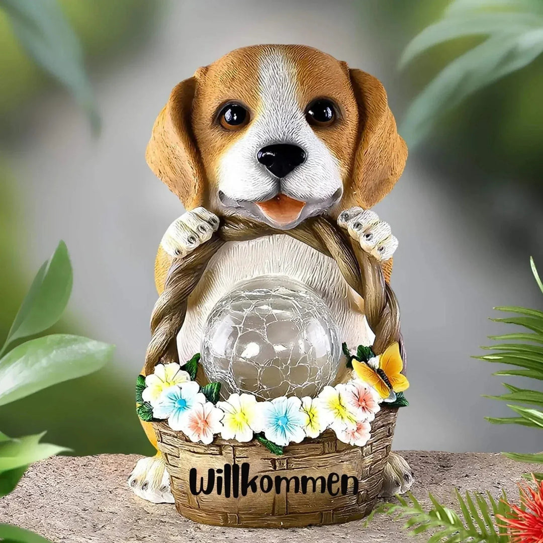 Lisslune | PuppyGlow – Solar-powered lake lamp with cute puppy design