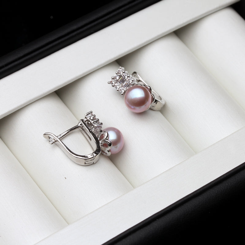Lisslune | Fashion Natural freshwater black pearl ear clip