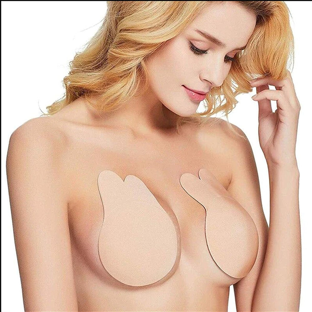 Lisslune | Invisible Push-up Bra without Straps – Self-adhesive Silicone Cups