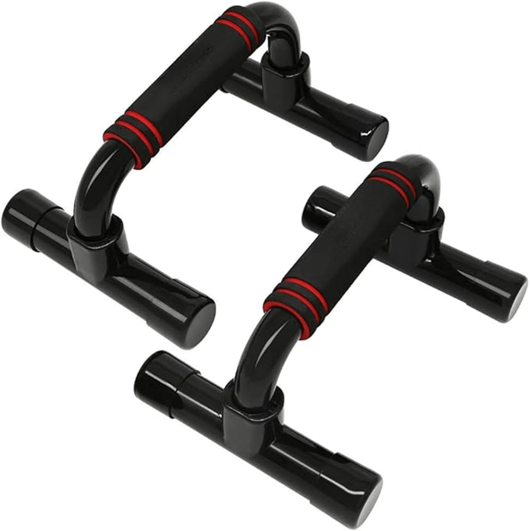 Lisslune | Pushmaster Ergonomic Push-Up Bars – Wrist-Friendly, Non-Slip Pushup Handles for Deeper Workouts – Portable & Durable for Home or Gym Training