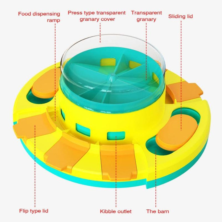 Lisslune | PUZZLEFEAST – Interactive Slow Feeder for Dogs and Cats
