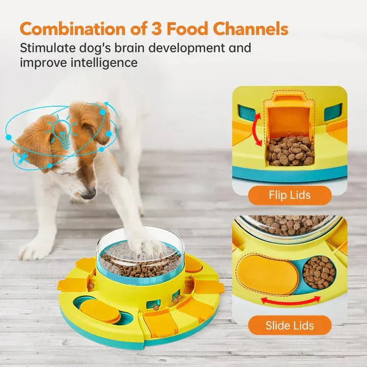 Lisslune | PUZZLEFEAST – Interactive Slow Feeder for Dogs and Cats