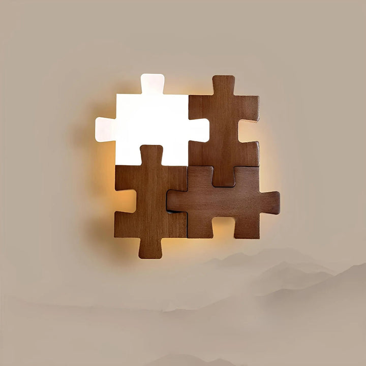 Lisslune | PuzzleGlow – Modern Jigsaw Wall Light