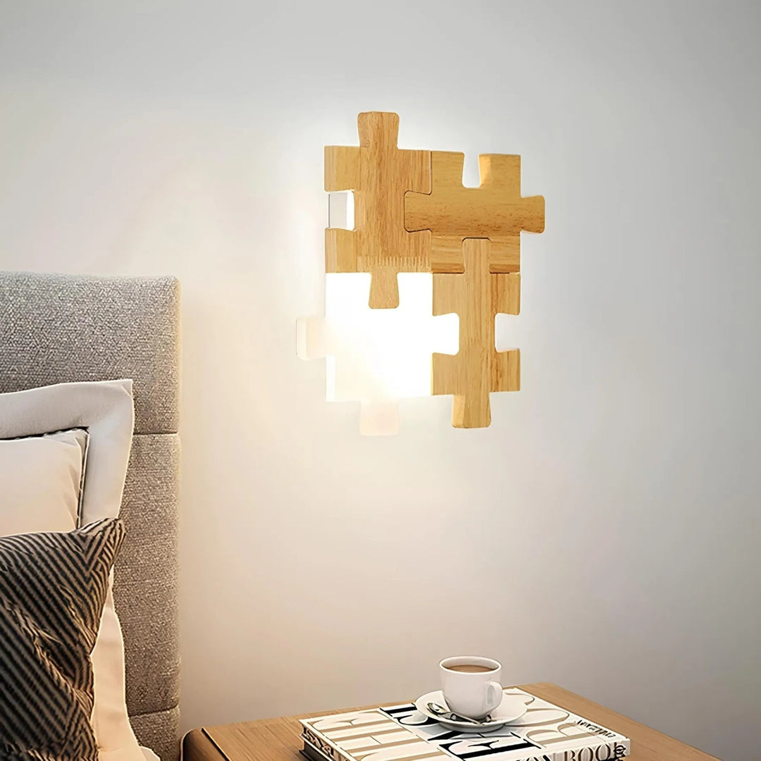 Lisslune | PuzzleGlow – Modern Jigsaw Wall Light