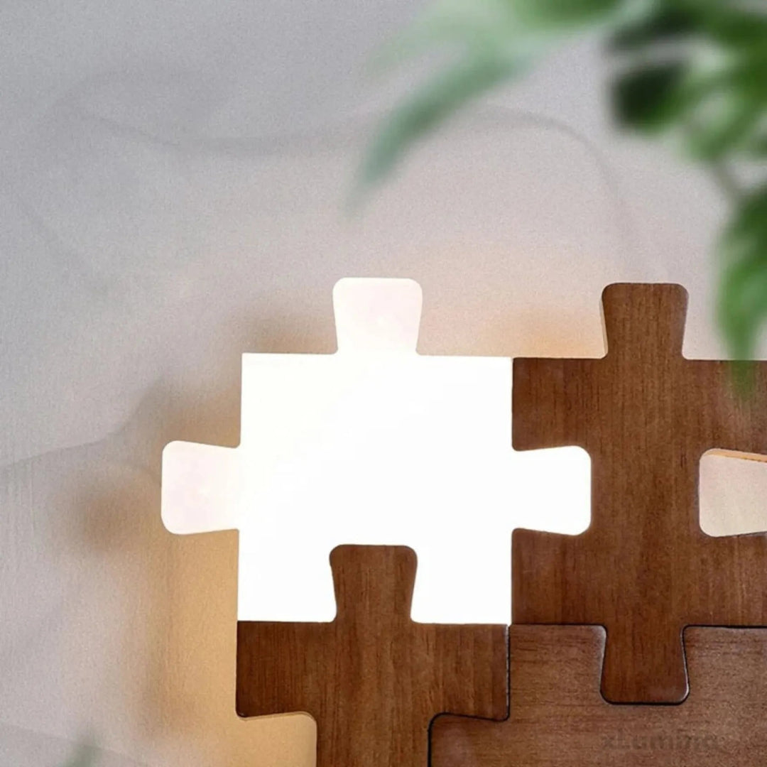 Lisslune | PuzzleGlow – Modern Jigsaw Wall Light
