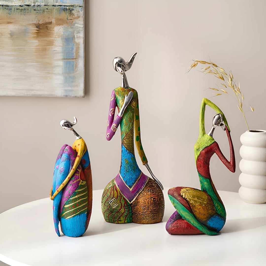 Lisslune | SculptaLume – Elegant resin statue for stylish home decor